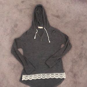 Crochet sweatshirt